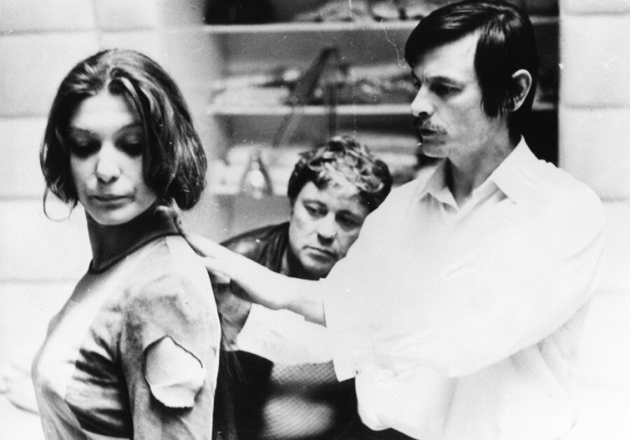    Наталья Бондарчук и Андрей Тарковский