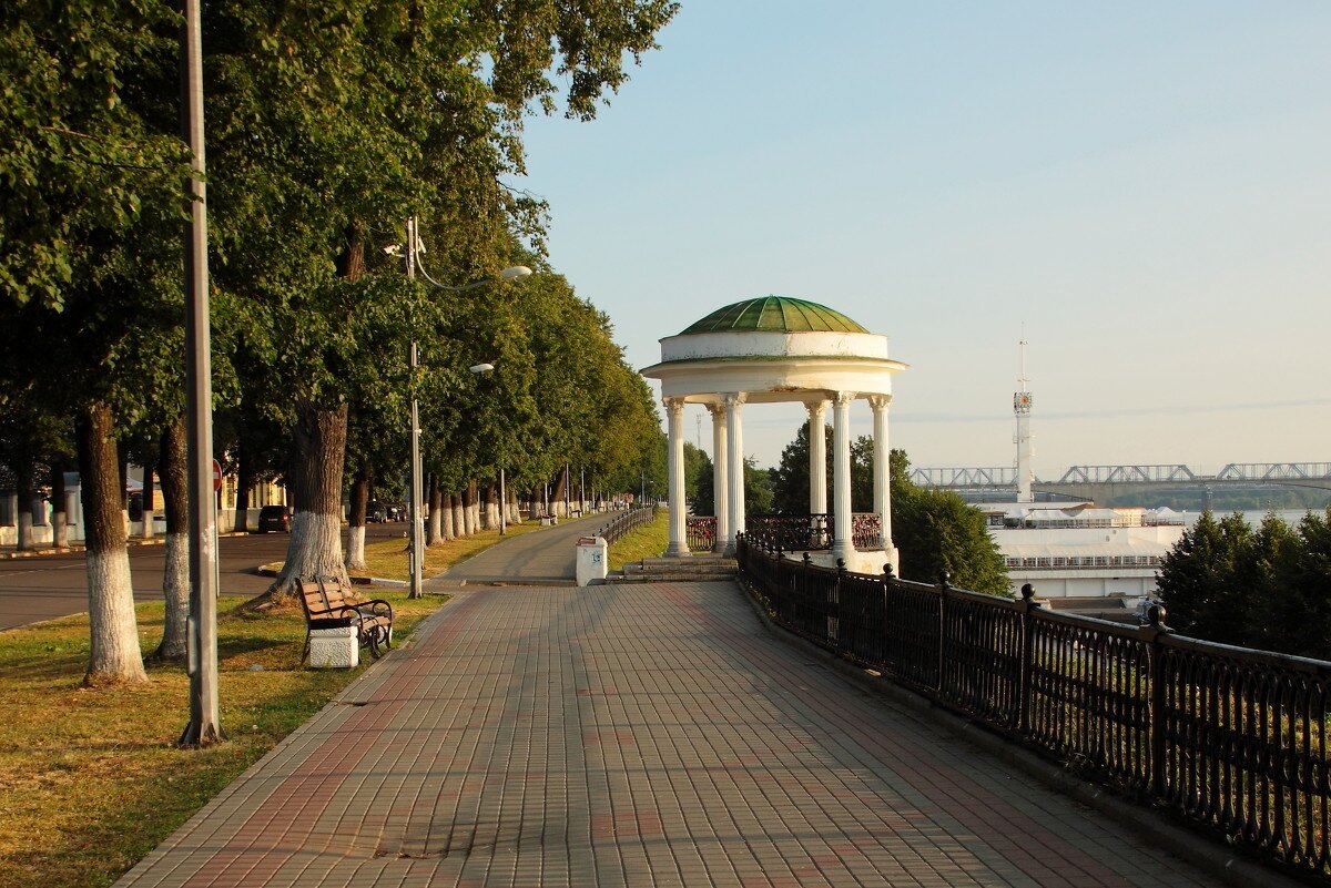 фото волжская набережная в ярославле