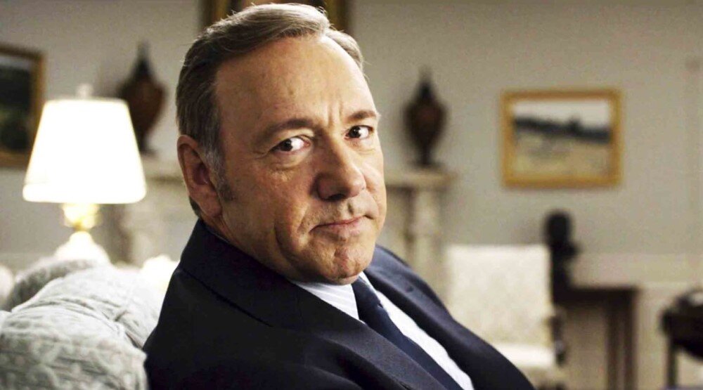     Кевин Спейси, кадр из сериала «Карточный домик» (2013-2018)