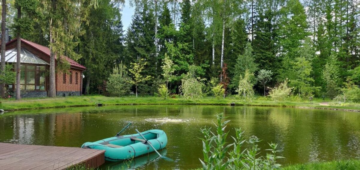 Пруд на даче своими руками