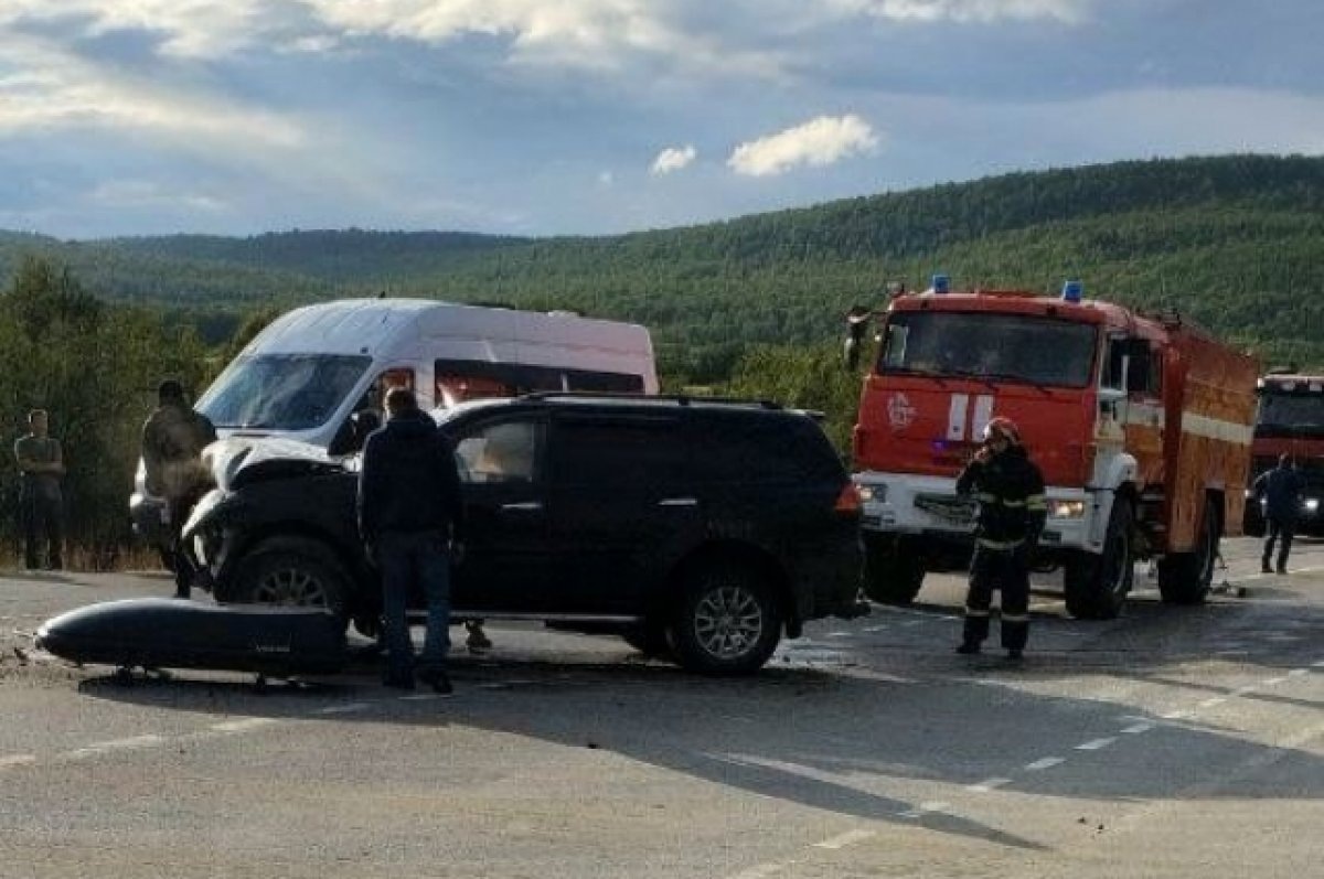    Два человека пострадали в ДТП в Кольском районе