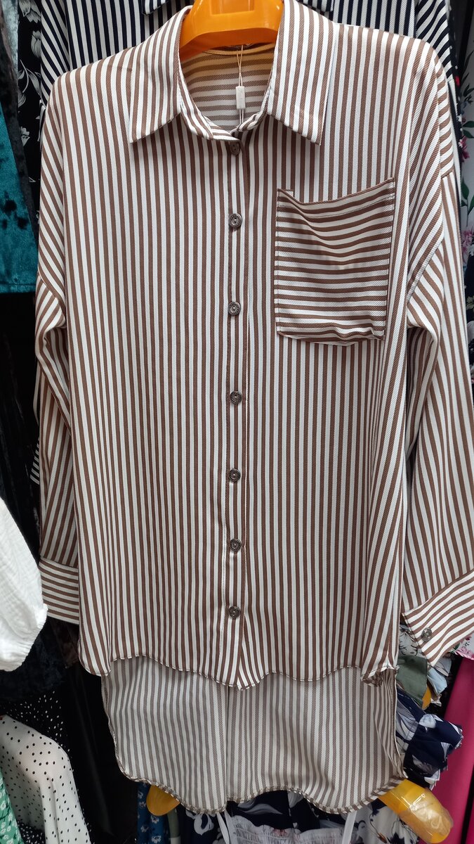 22-70 Садовод,  модная рубашка - туника. 