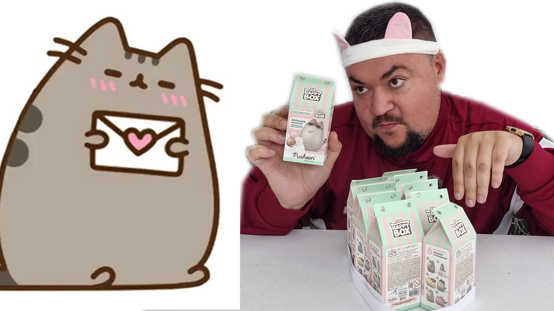 HAPPY BOX PUSHEEN - собрал всю коллекцию