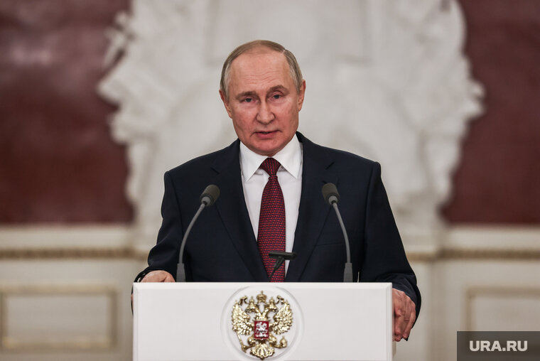    Владимир Путин участвовал в церемонии награждения участников спецоперации