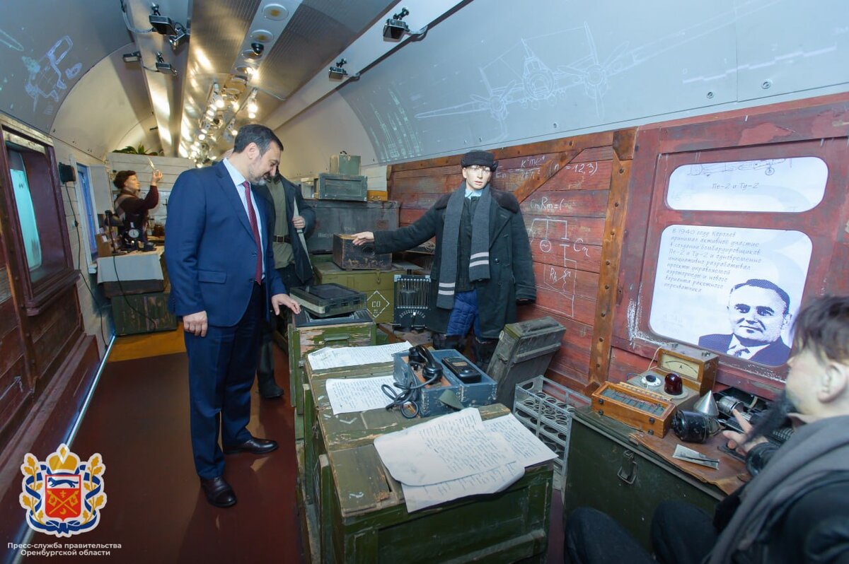  📷    В Оренбуржье впервые прибыл «Поезд Победы» с уникальной передвижной выставкой Андрей Севостьянов
