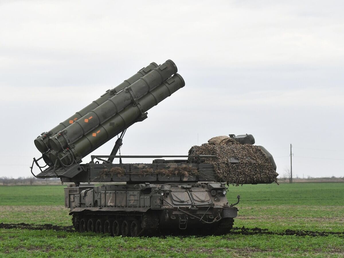    Зенитно-ракетный комплекс "Бук-М3" ПВО ЮВО ВС РФ на позиции в зоне СВО© РИА Новости