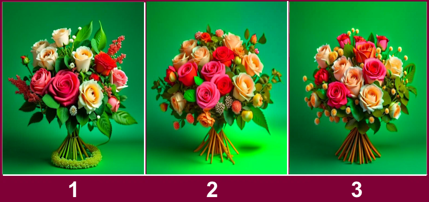 Выберите букет роз