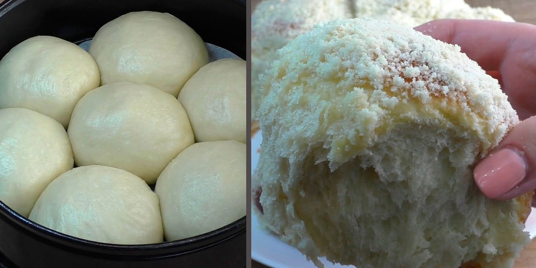 Готовлю мягкие вкусные булочки: они как пух, всегда воздушные и пышные (самый любимый рецепт теста)