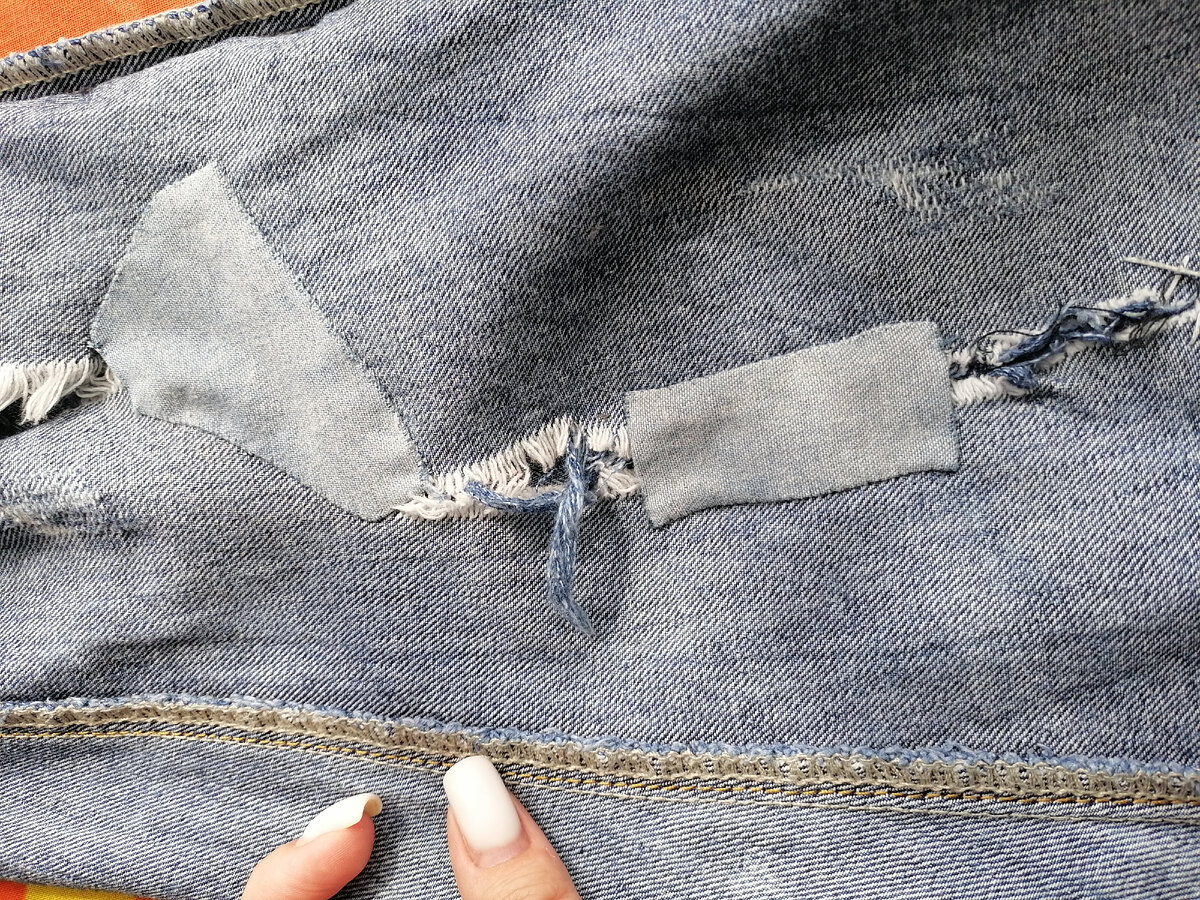 Ремонт джинсов своими руками Master Denim Repair & Jeans Restoration with Indigo Proof Джинсовые лоскутки, По