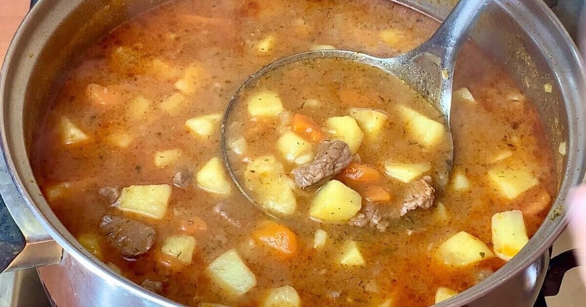 Суп со свиным мясом и картофелем - калорийность, состав, описание - irhidey.ru