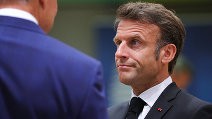 ПРЕЗИДЕНТА ФРАНЦИИ НЕ ПУСТИЛИ НА САММИТ БРИКС - И У СДЕЛАВШЕЙ НЕВЕРНЫЙ ВЫБОР ФРАНЦИИ, ПОХОЖЕ, НАМЕЧАЮТСЯ СЕРЬЁЗНЫЕ ПРОБЛЕМЫ. ФОТО: HUANSONG/XINHUA/GLOBALLOOKPRESS