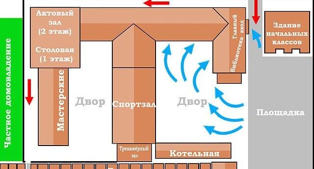 Схема движения террористов в крокусе