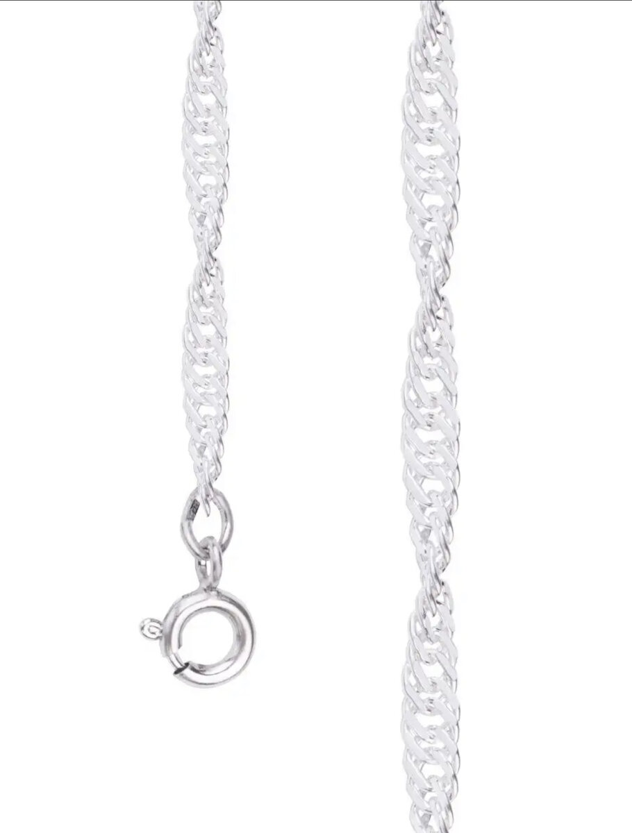 Сидан Серебряный браслет 925 проба Сингапур