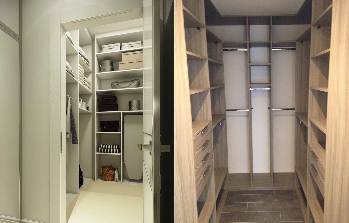 Гардеробные комнаты