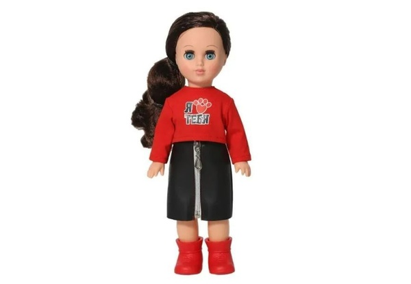 Кукла фабрики «Весна» Алла Red&Black 
