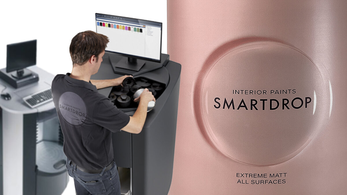Колеровка краски SMARTDROP