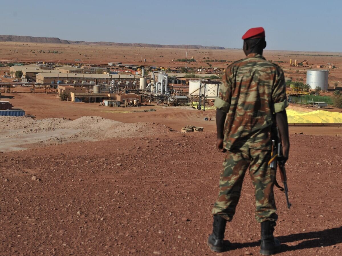    Урановый рудник французской компании Areva в Арлите, Нигер© AFP 2023 / ISSOUF SANOGO