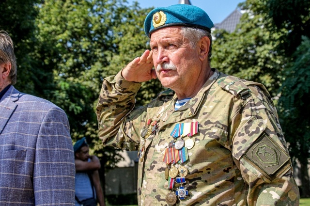    Ветеран боевых действий, руководитель воронежского отделения Союза десантников, майор Виталий Каширин Фото:  АиФ/ Кирилл Нестеров