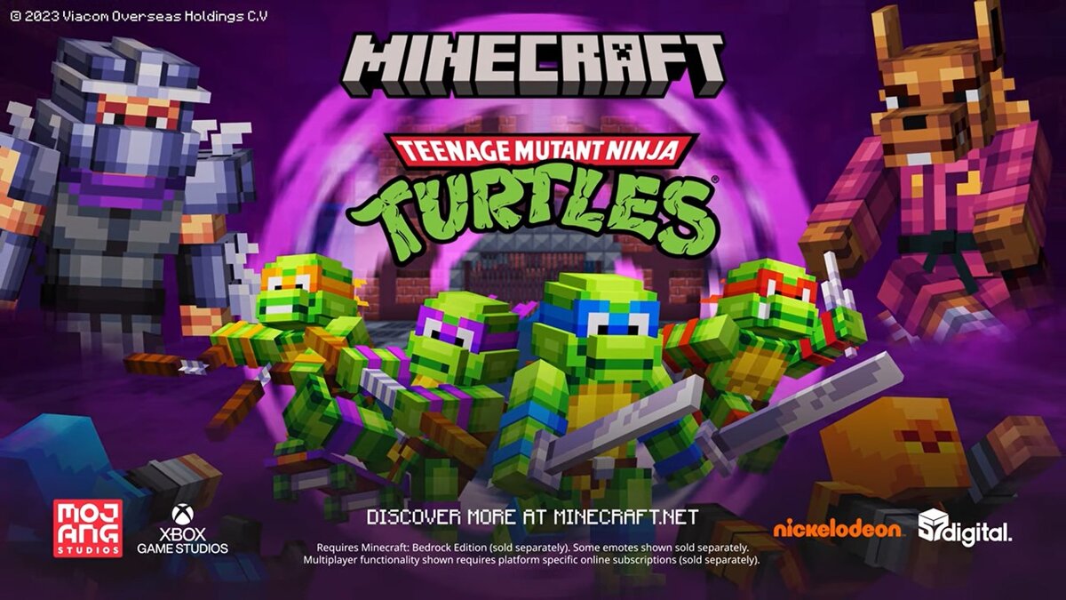 TMNT Minecraft DLC