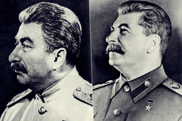 На фото: Феликс Дадаев и Иосиф Сталин
