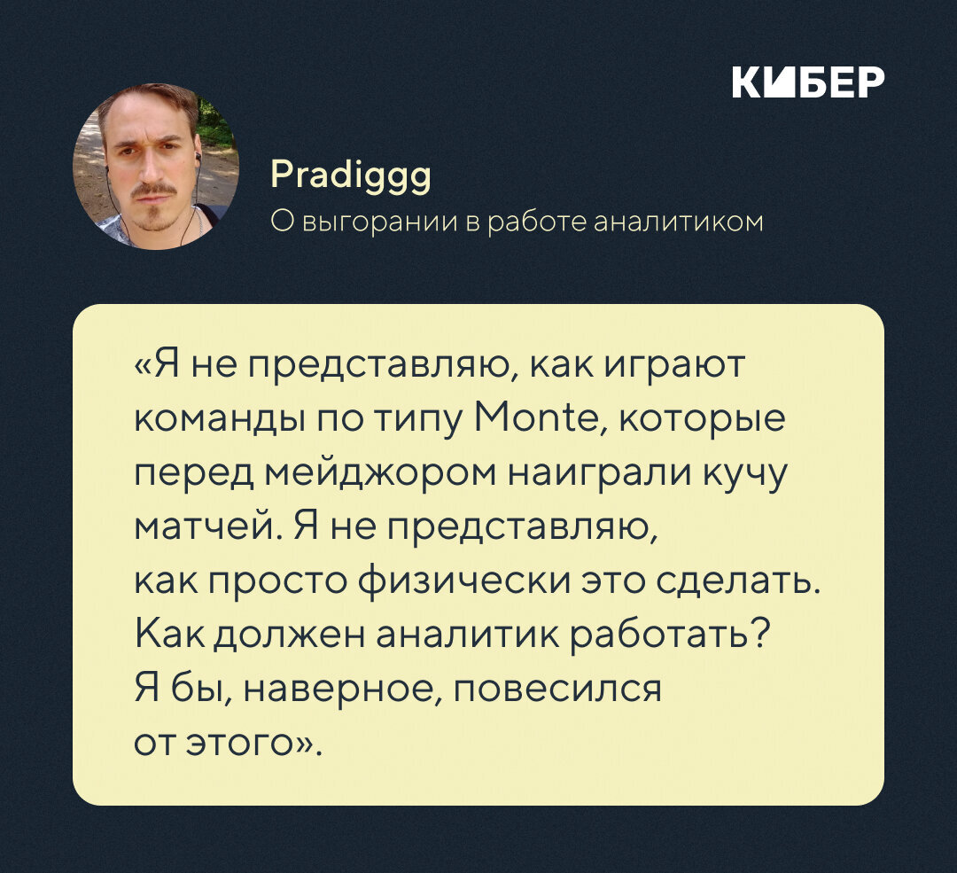 Ездить на турниры с командой – мотивация, которой я лишился». Интервью с  бывшим аналитиком NAVI в CS | Кибер на Спортсе | Дзен