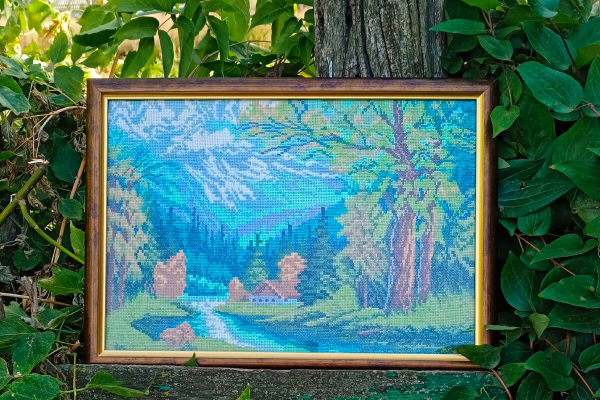 Горный пейзаж, Искусница