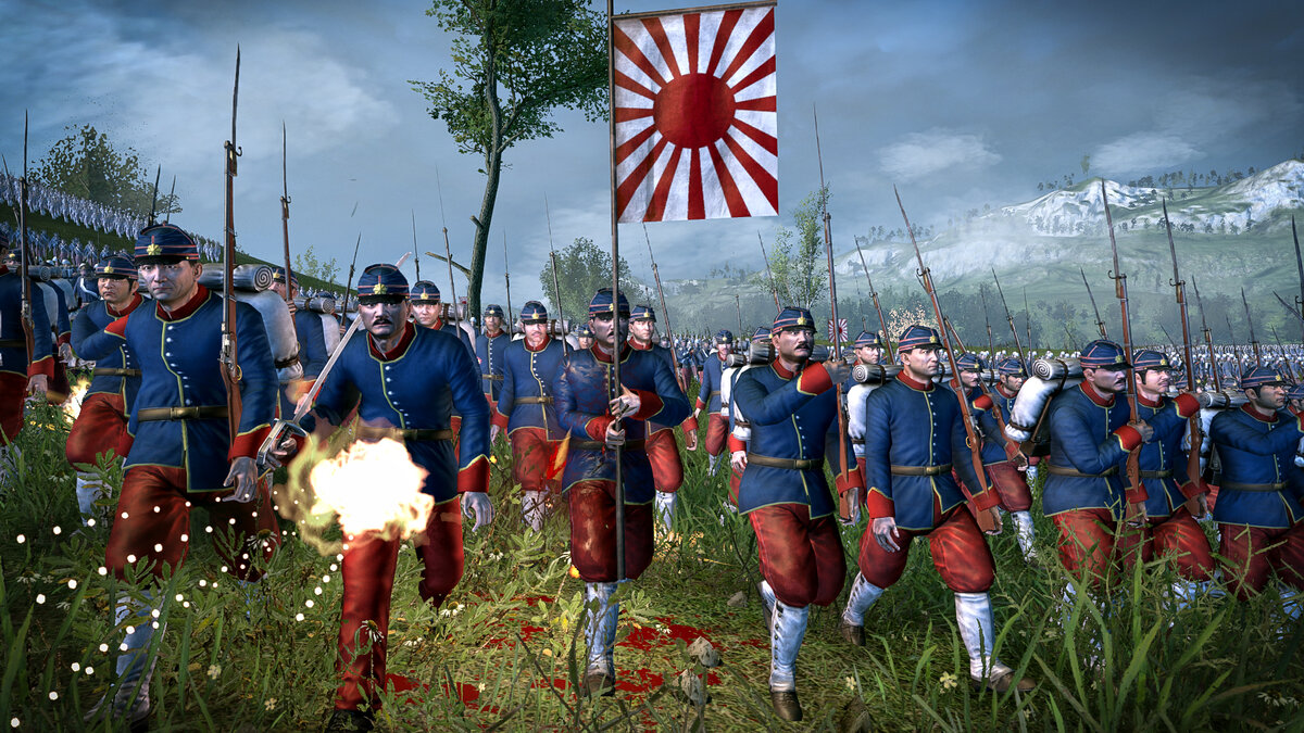 Total War: Shogun 2 — Fall of the Samurai посвящена временам гражданской войны в Японии после ее принудительного «открытия» великими державами