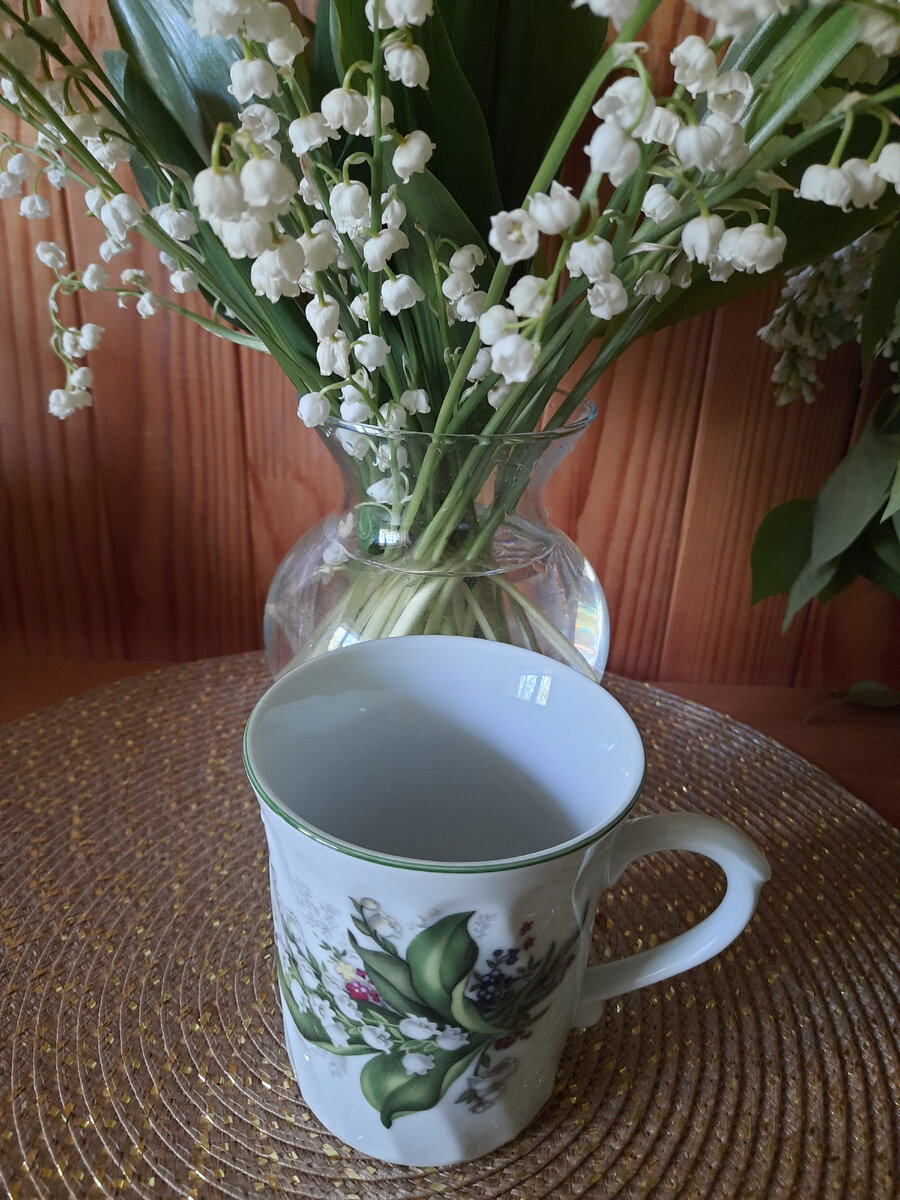 Кружка с ландыши