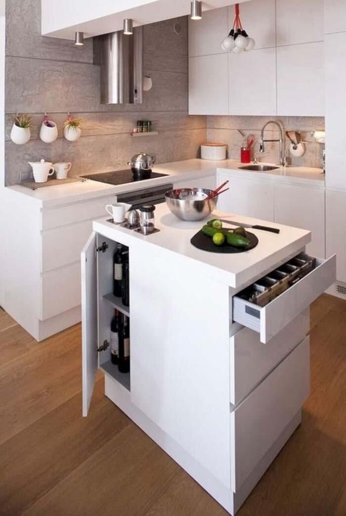 Компактный остров - дополнительное место хранения