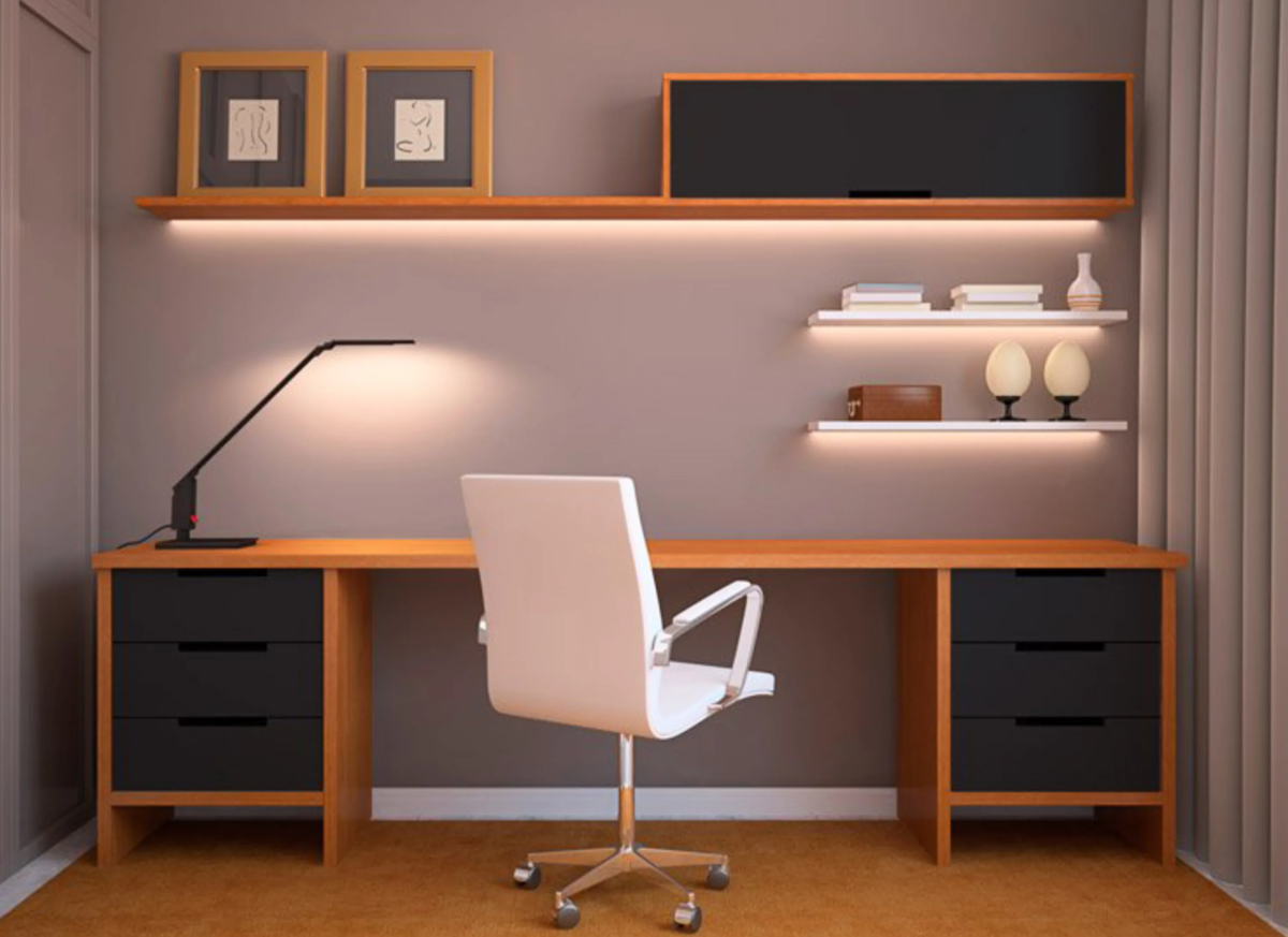 Как правильно организовать освещение на рабочем столе