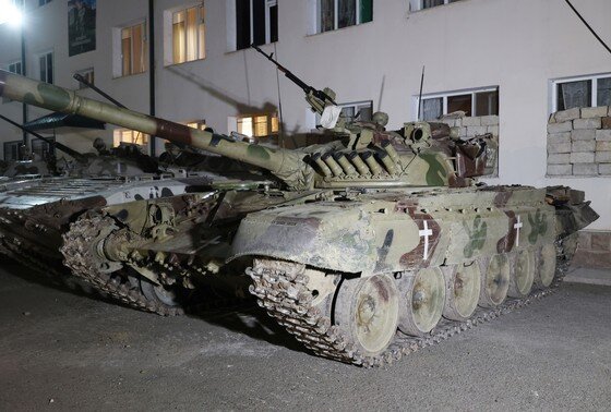    Изъятое в Карабахе вооружение