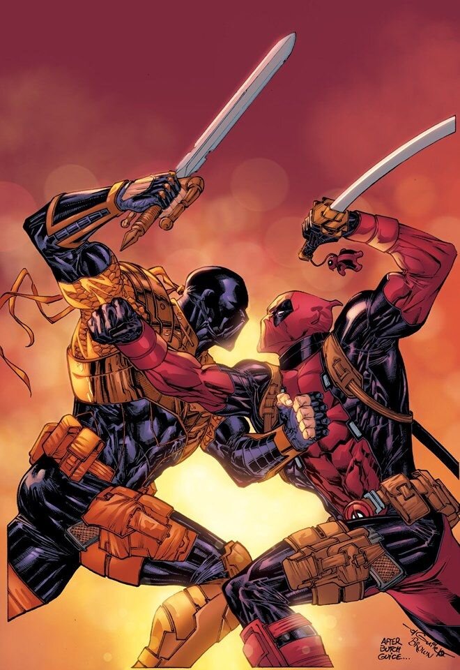 Дефстроук и Дэдпул