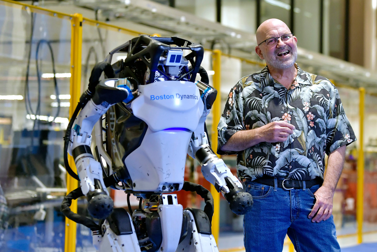 Основатель Boston Dynamics Марк Рэйберт.