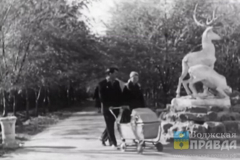 Скульптура оленей долгое время украшала парк «Гидростроитель».📷    В парк «Гидростроитель» в Волжском вернулся лесной олень
