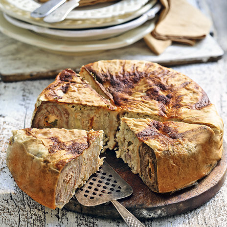 Пирог из лаваша с фаршем в мультиварке - простой и вкусный рецепт с пошаговыми фото