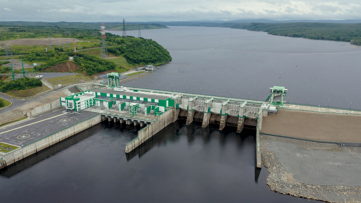 Нижне-Бурейская ГЭС.  Фото из интернета:(((.