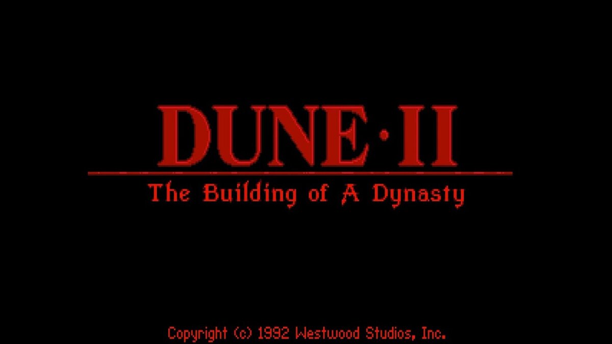 Часть 6: Цифровая эра, две «Дюны» в год - 2. Dune II: The Building of a  Dynasty и Dune: The Battle For Arrakis — рассвет жанра RTS. | КультPROсвеТ  | Дзен