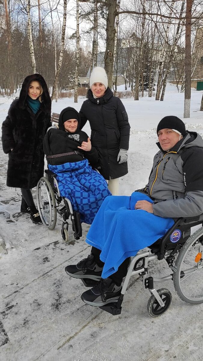 На зимней прогулке