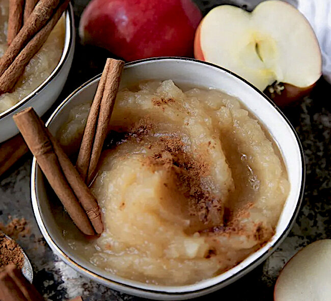 Яблочное пюре для детей 🍎