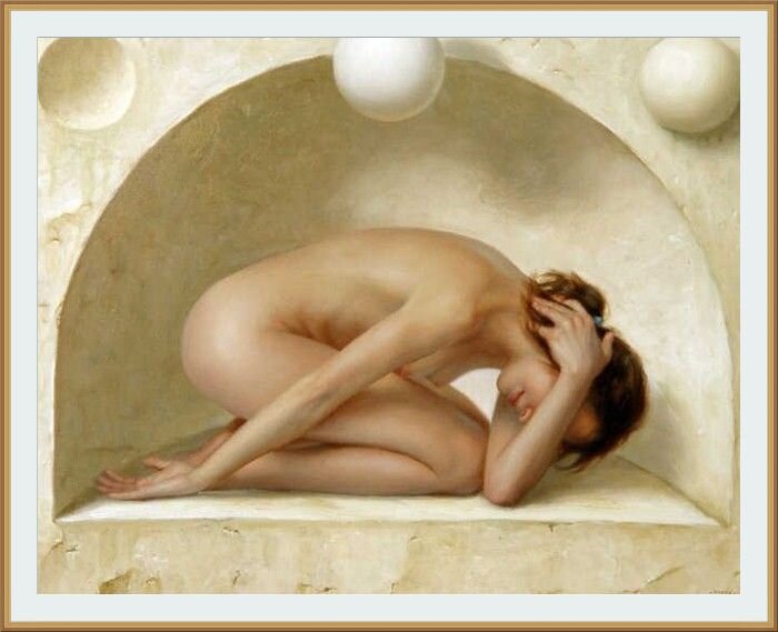 © Алекс Алемани / Alex Alemany / Испания / *1943 / Modelo en nicho / Модель в нишеМодель в нише