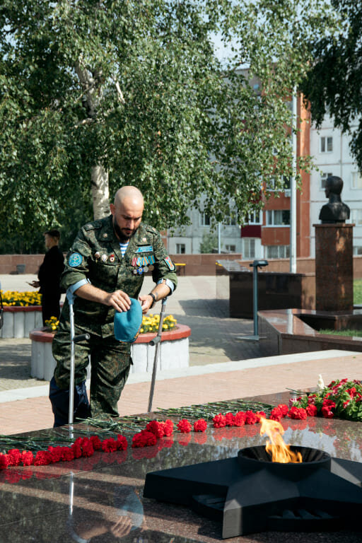    Как в Сургуте десантники День ВДВ отмечают
