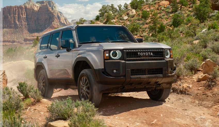 Toyota Land Cruiser Prado 2024 - фронтальная часть
