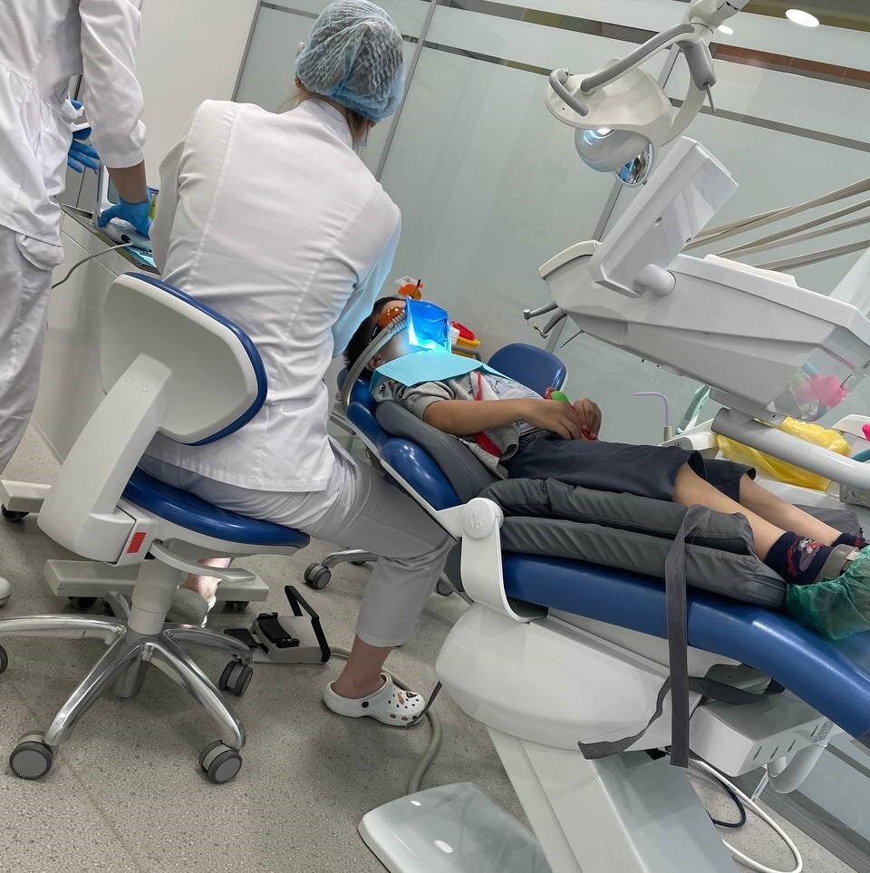 фото со второго лечения под закисью азота