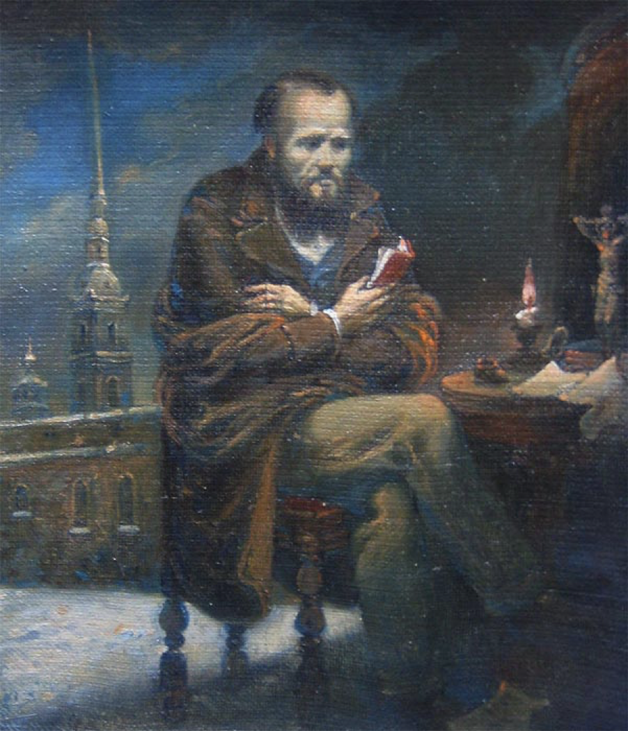 Худ. В. Перов. «Достоевский», 1872 г. 