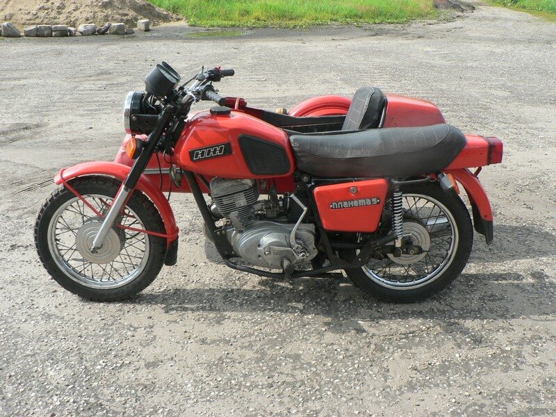 Вот так тогда выглядел папин мотоцикл... Яндекс-фото
