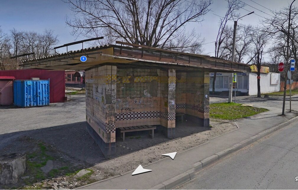 Я нашла на карте эту остановку! 30 лет прошло - ничего не изменилось!