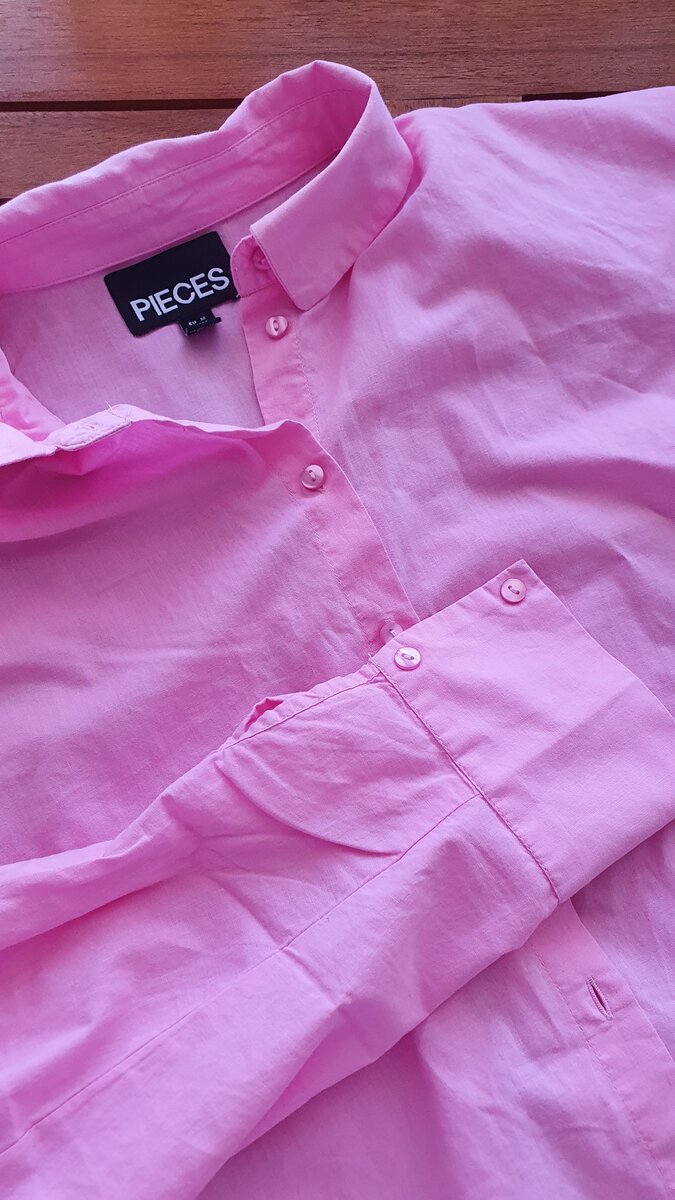 Хрустящий хлопок, модель оверсайз 