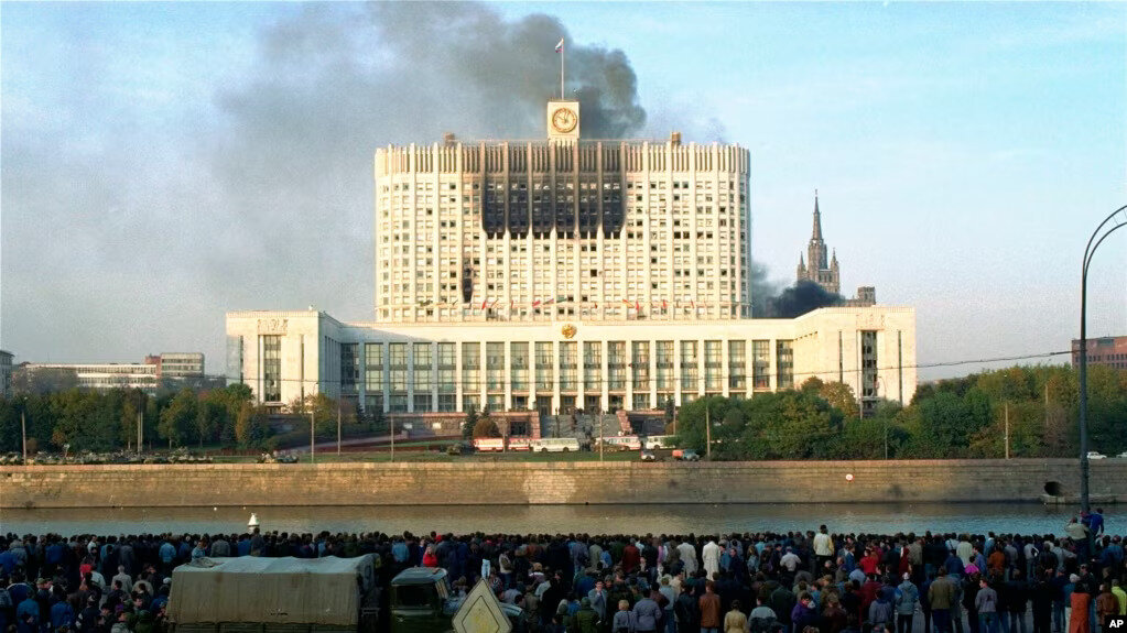 4 октября 1993 года. Москва // AP 