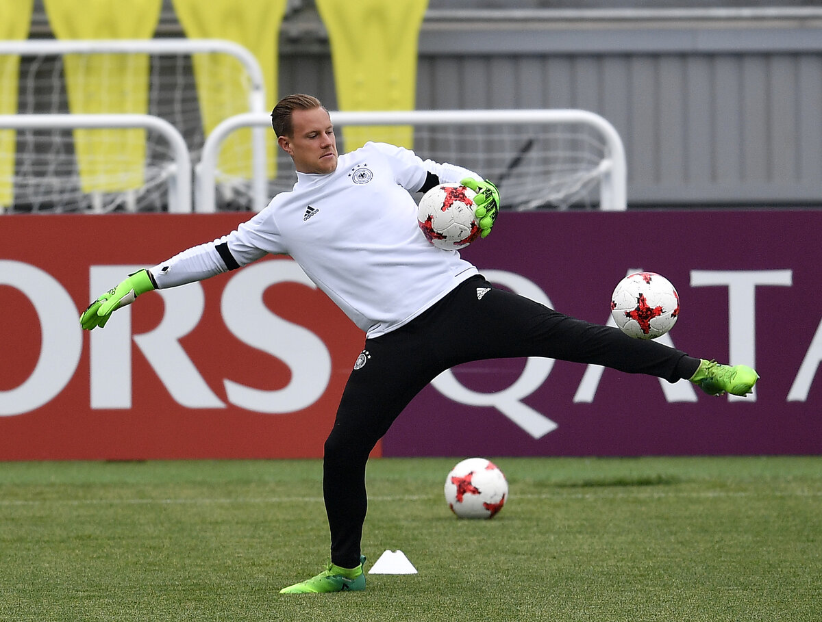 Марк-Андре тер Штеген — основной вратарь сборной Германии