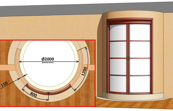 Постановка задачи: схема и 3D-модель от архитектора